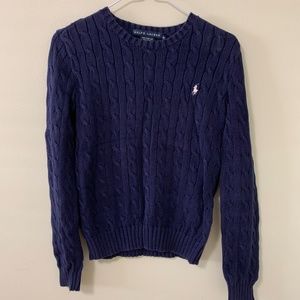 Ralph Lauren Cable Knit Sweater XS